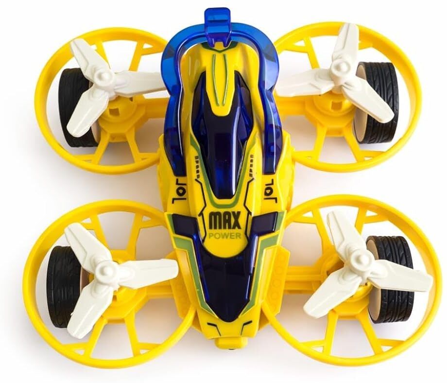 a to z toys Kids Drone friction Car Toy with 4 Propellers | Flying Car Style Toy-picture-38