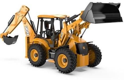 forsikha 2in1 Pull Back Action Bulldozer Indoor Games Toy JCB Racing Dumper Toy for Kids-picture-45
