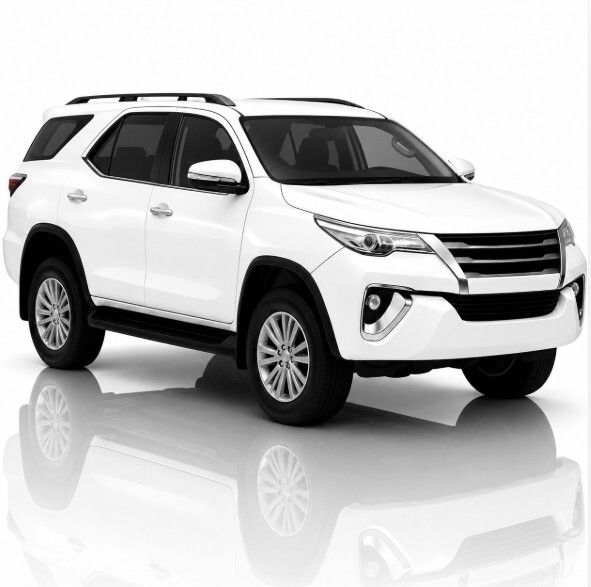 niyamat Premium Die Cast Family SUV Toy Car White 1:32 Scale with Opening Doors-picture-1