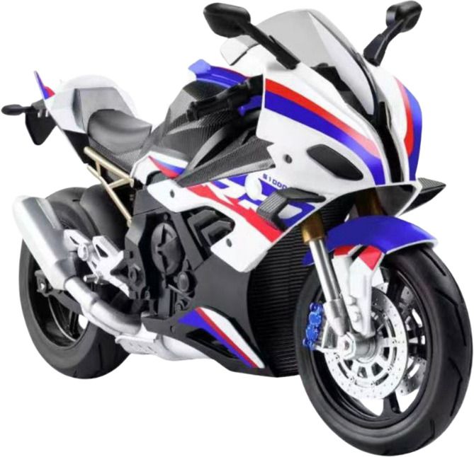 arizuul 1:10 Scale BMW S 1000 RR Metal Alloy Motorcycle Toy Bike-picture-17