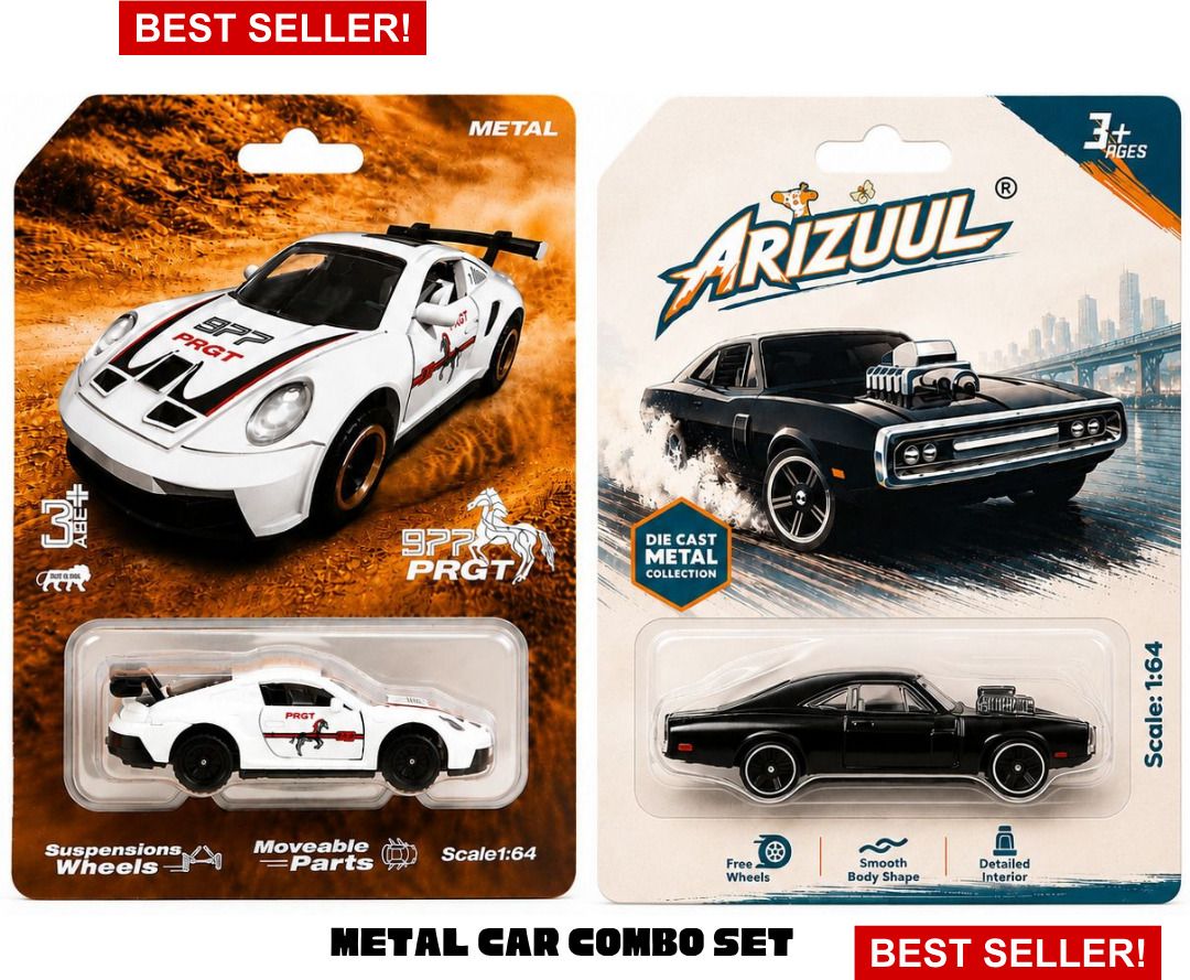 arizuul 1:64 Fast & Furious Porsche GT3 RS Exclusive Metal Twin Set-picture-8