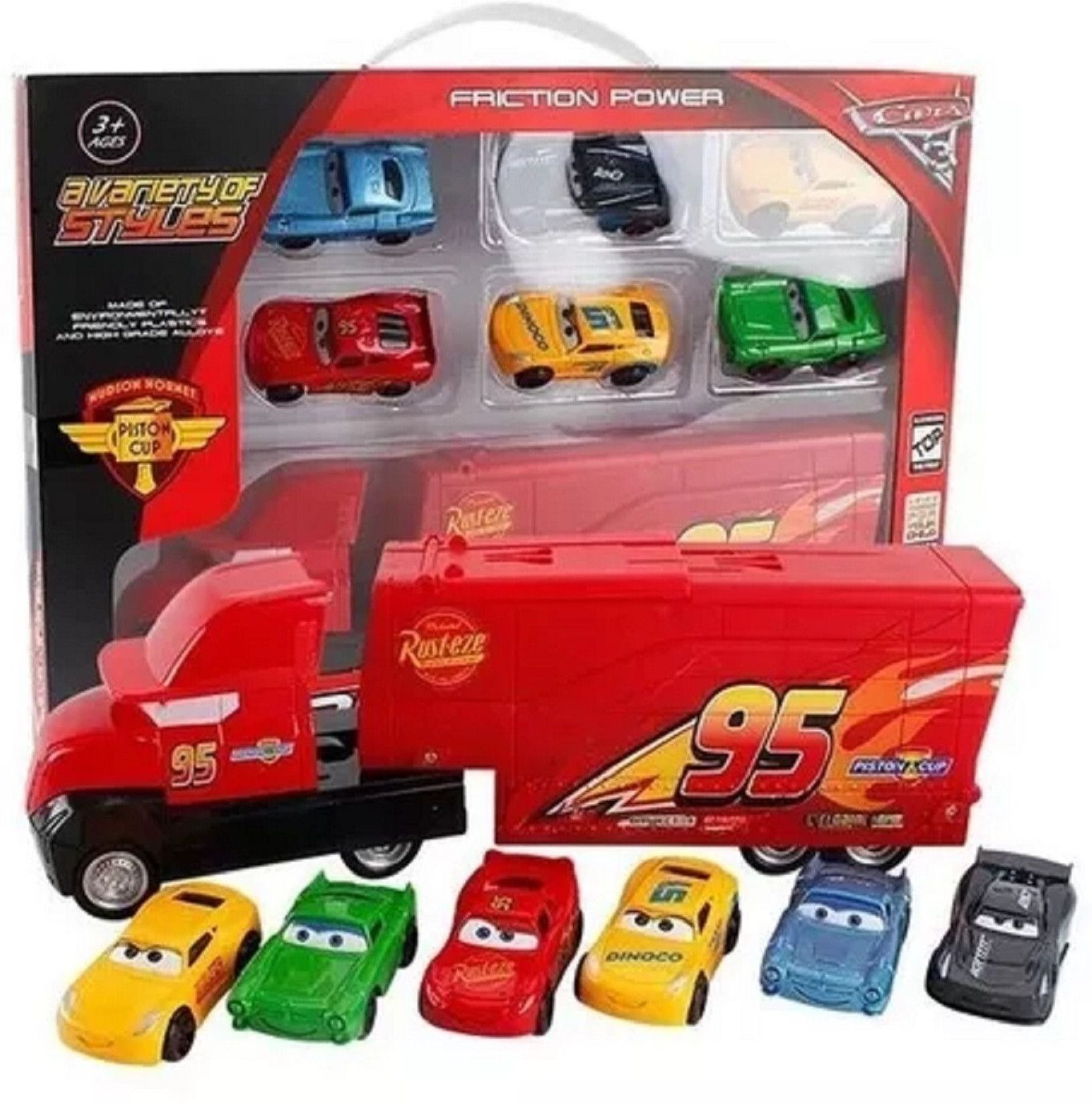 skbd McQueen 0783-505 7 Pixar Cars 3 Lightning Jackson Red SKD-picture-19