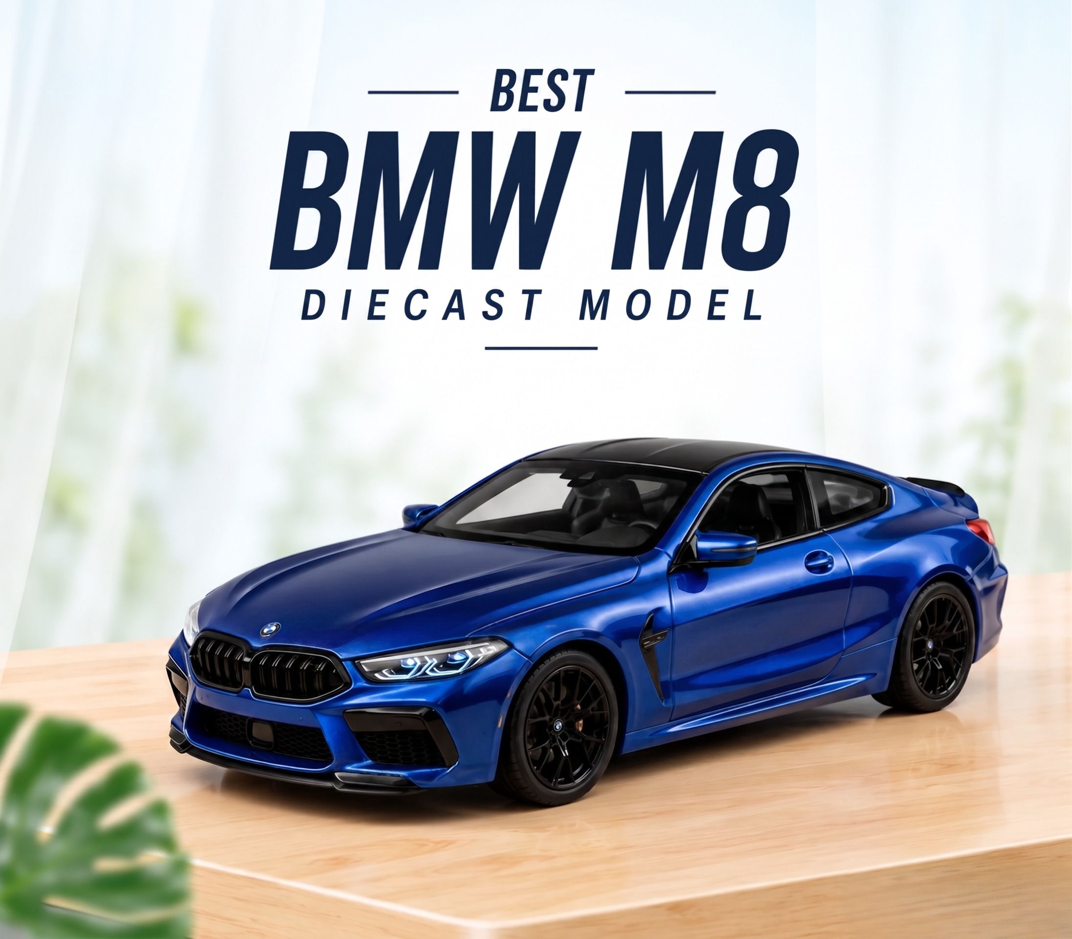 BMW M8 1:32 Scale Die-Cast Car Toy with Light, Sound and Pull Back-image-32