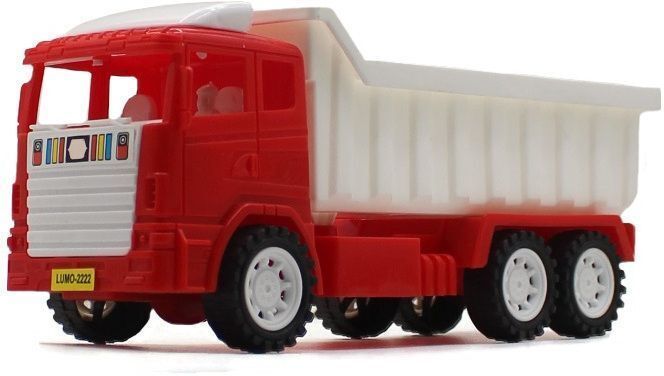 Friction Powered Dumper Truck Toy for Kids & Toddlers/Boys & Girls | Push & Go-image-4