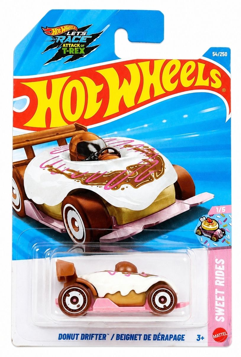 hot wheels C4982 DONUT DRIFTER 1/5 SWEET RIDES DIE CAST TOY CAR-picture-47
