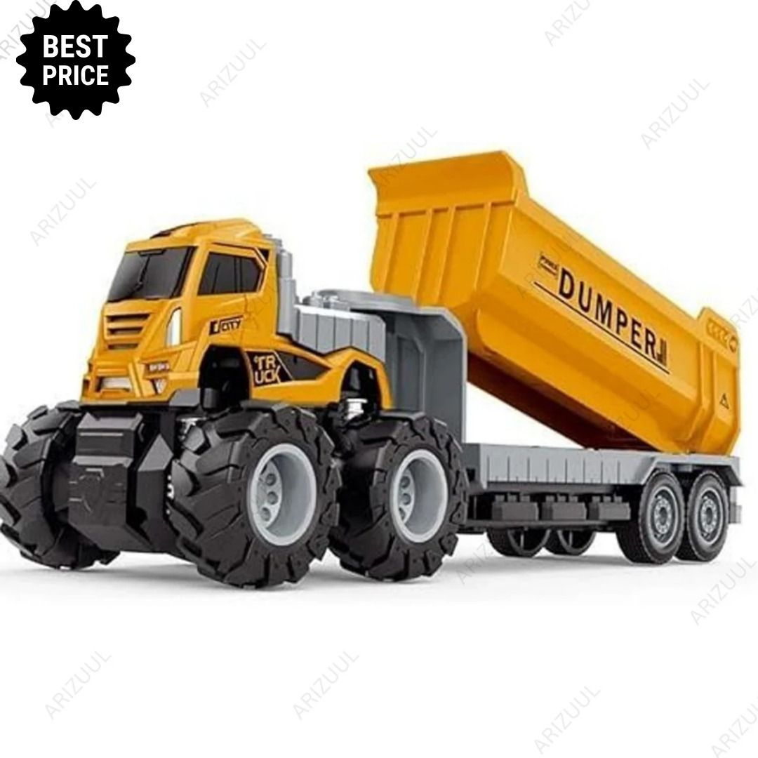 Mini Dumper Truck Toy Friction Powered Construction Vehicle for Kids-image-29