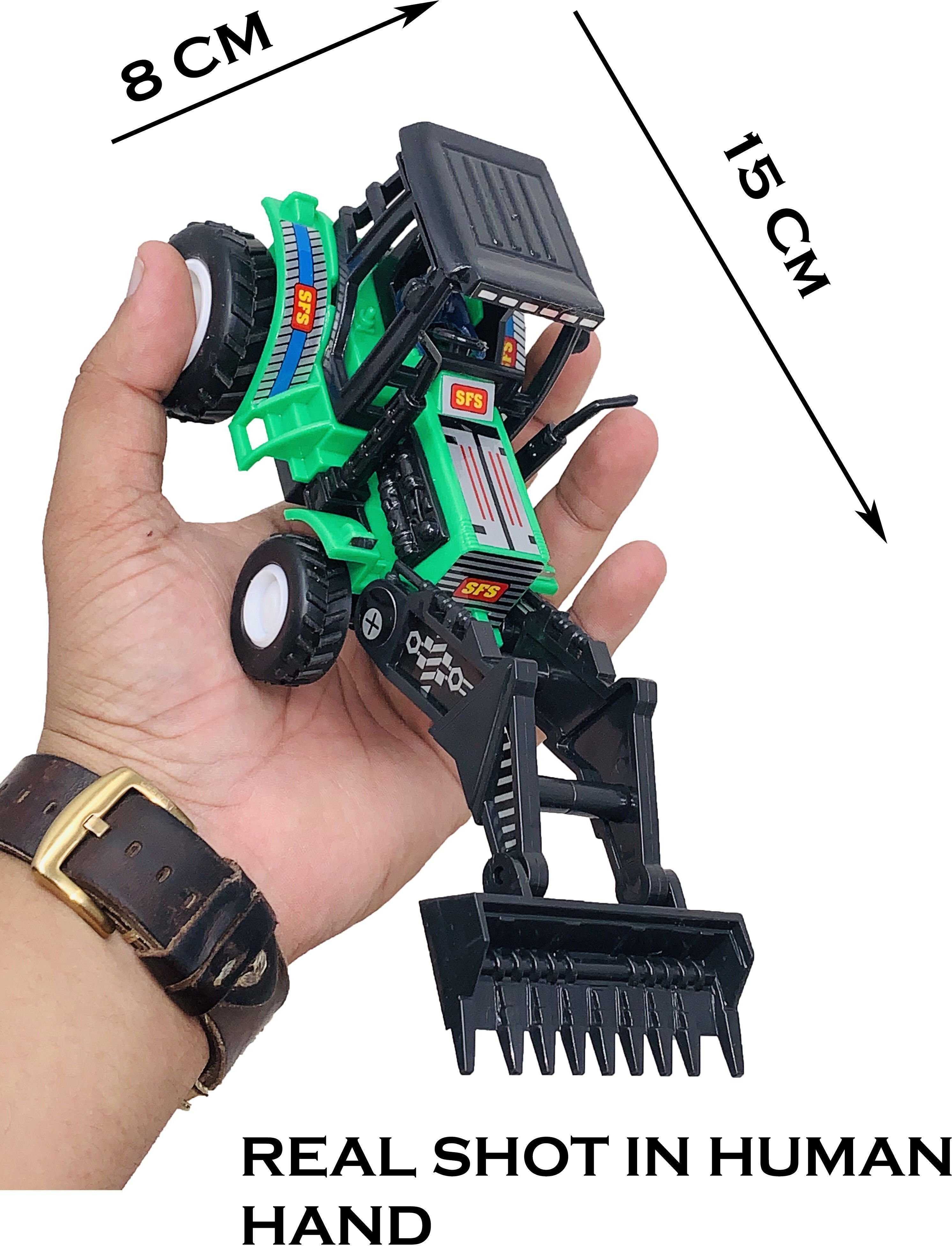 techzage Vehicle SH-2 Com-Farm Tractor(Green,Red)-picture-10