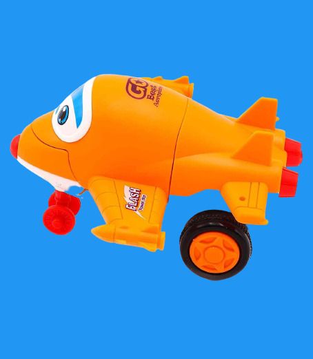 Racing Converting Plane to Robot Friction Plane Best Toy for Kids-image-0