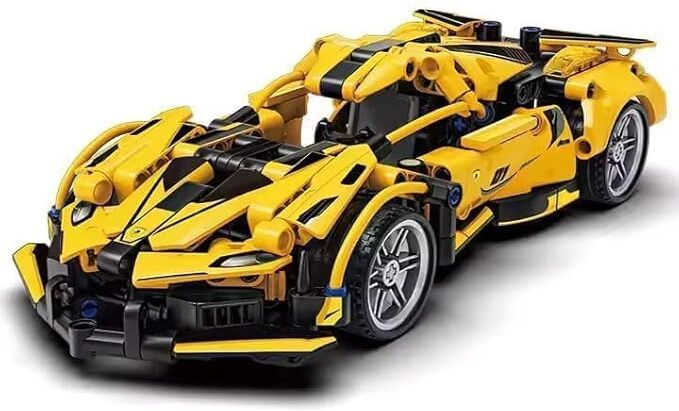 veryke 1:18 Scale Racing Car Building Block Set-picture-45