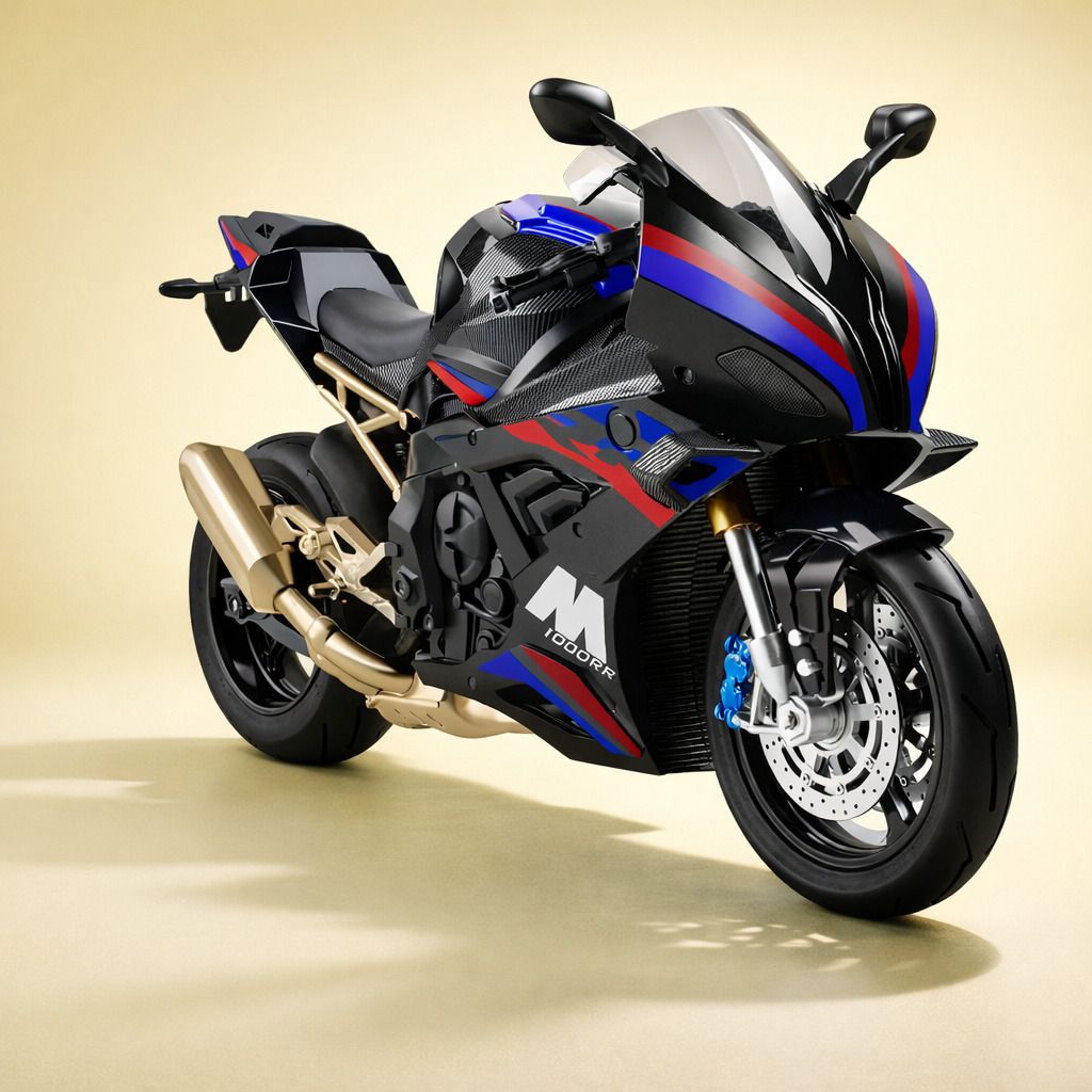 gknex Metal Alloy Sport Bike Toy with Pull Back Action Racing Model Bike-picture-18