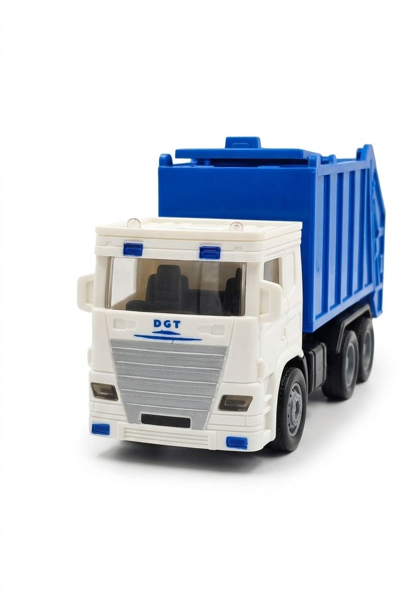 hda group Die Cast City Clean 8 Wheel Truck Toy for Kids - Friction Powered-picture-13