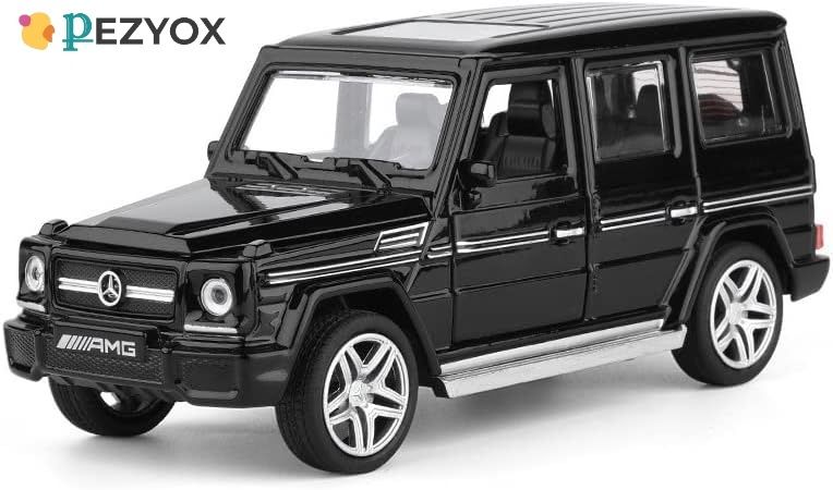 pezyox 1:32 scale Mercedes AMG G65 Pull Back DieCast car with Lights and Sound for kids-picture-36
