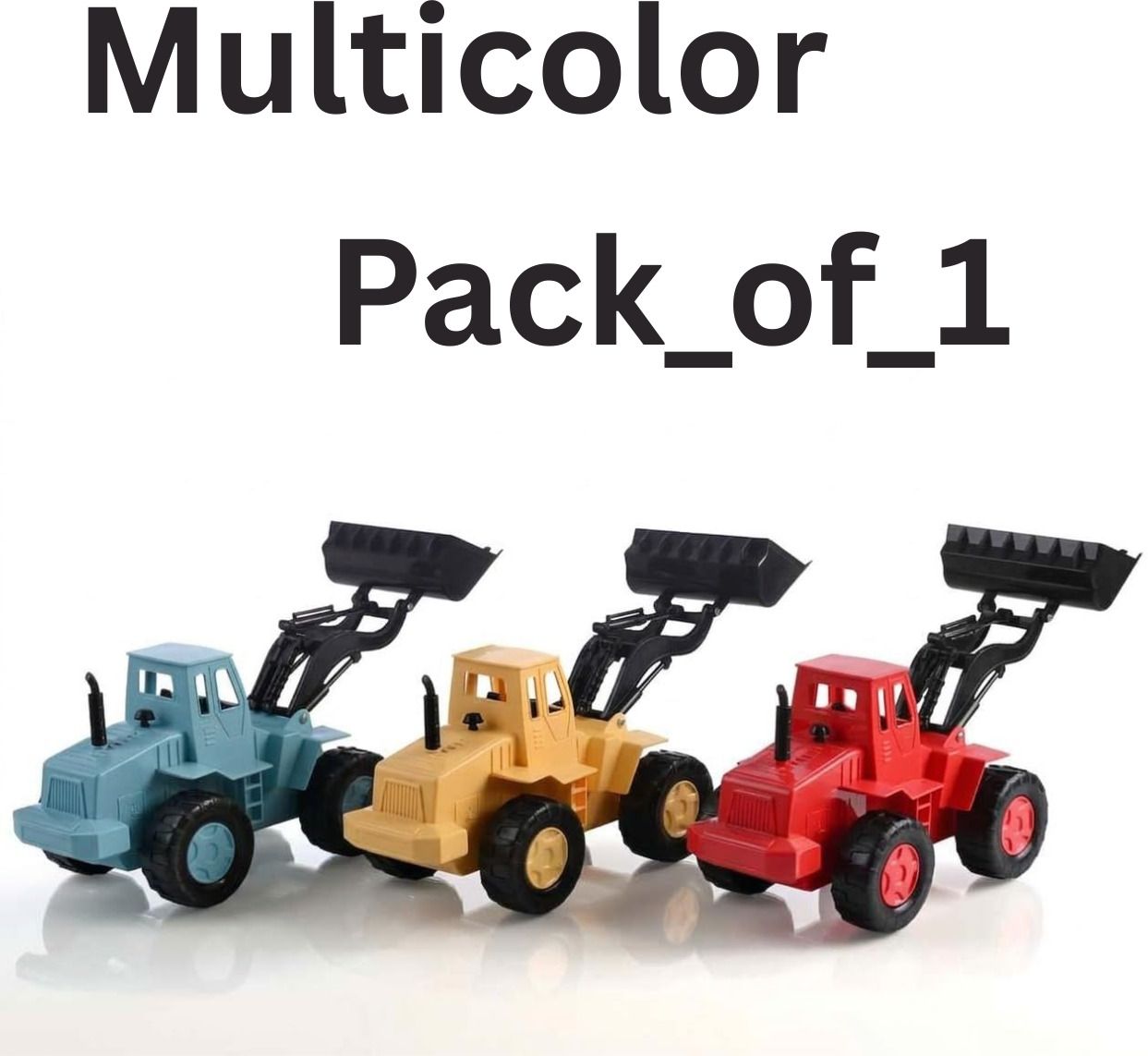 lastictoy Toy Loader Truck Moving Bucket Shovel Vehicle Kids Multicolor Toy Bulldozer-picture-45