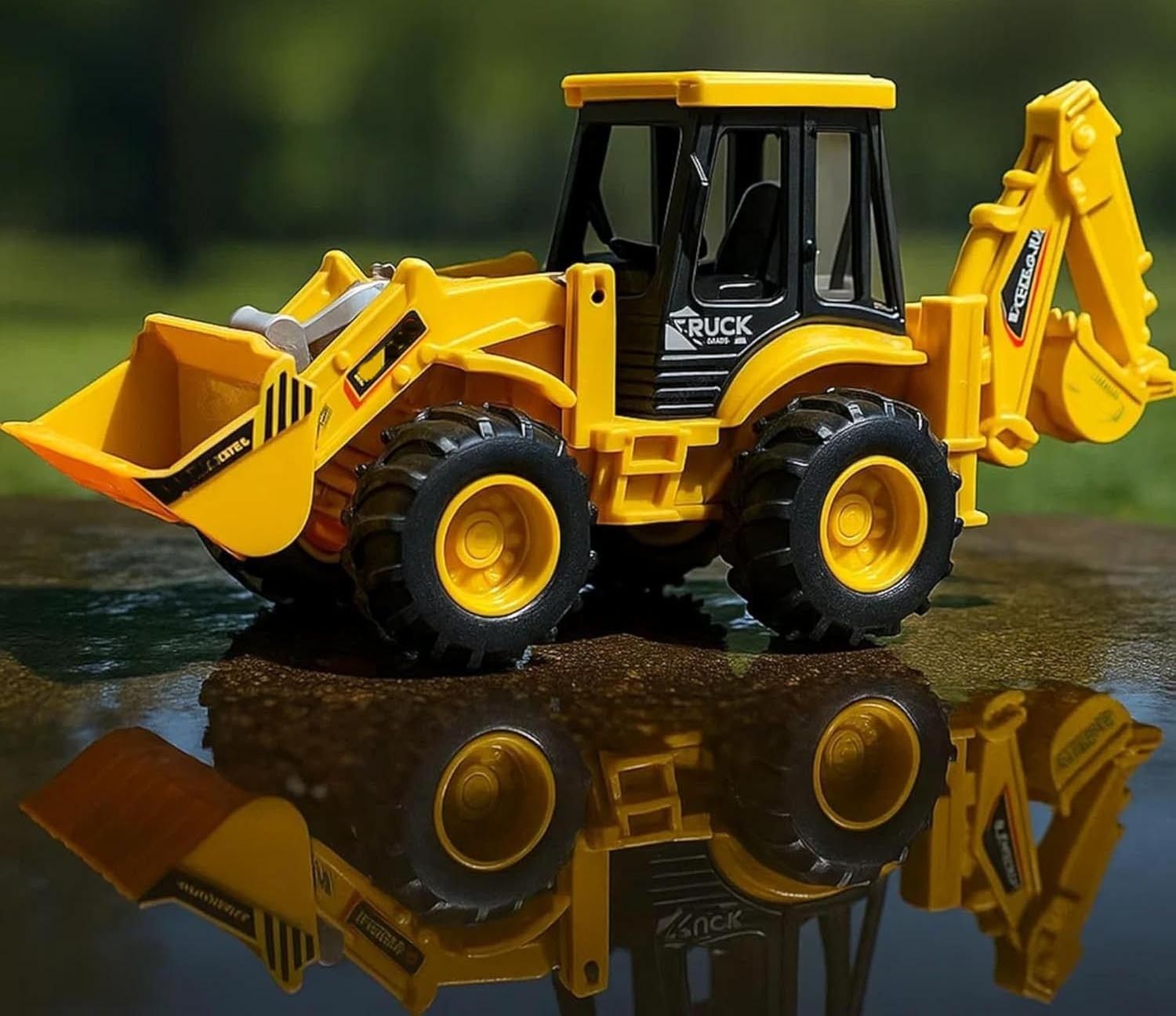 plus shine JCB Construction Loader Truck Vehicles HeavyDuty Modified Off-Road Bulldozer-picture-33