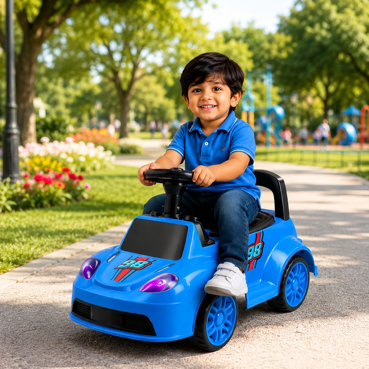 Ride On Car for Kids | Push Car Toy for Boys Girls | kids scooter | tricycle-image-4