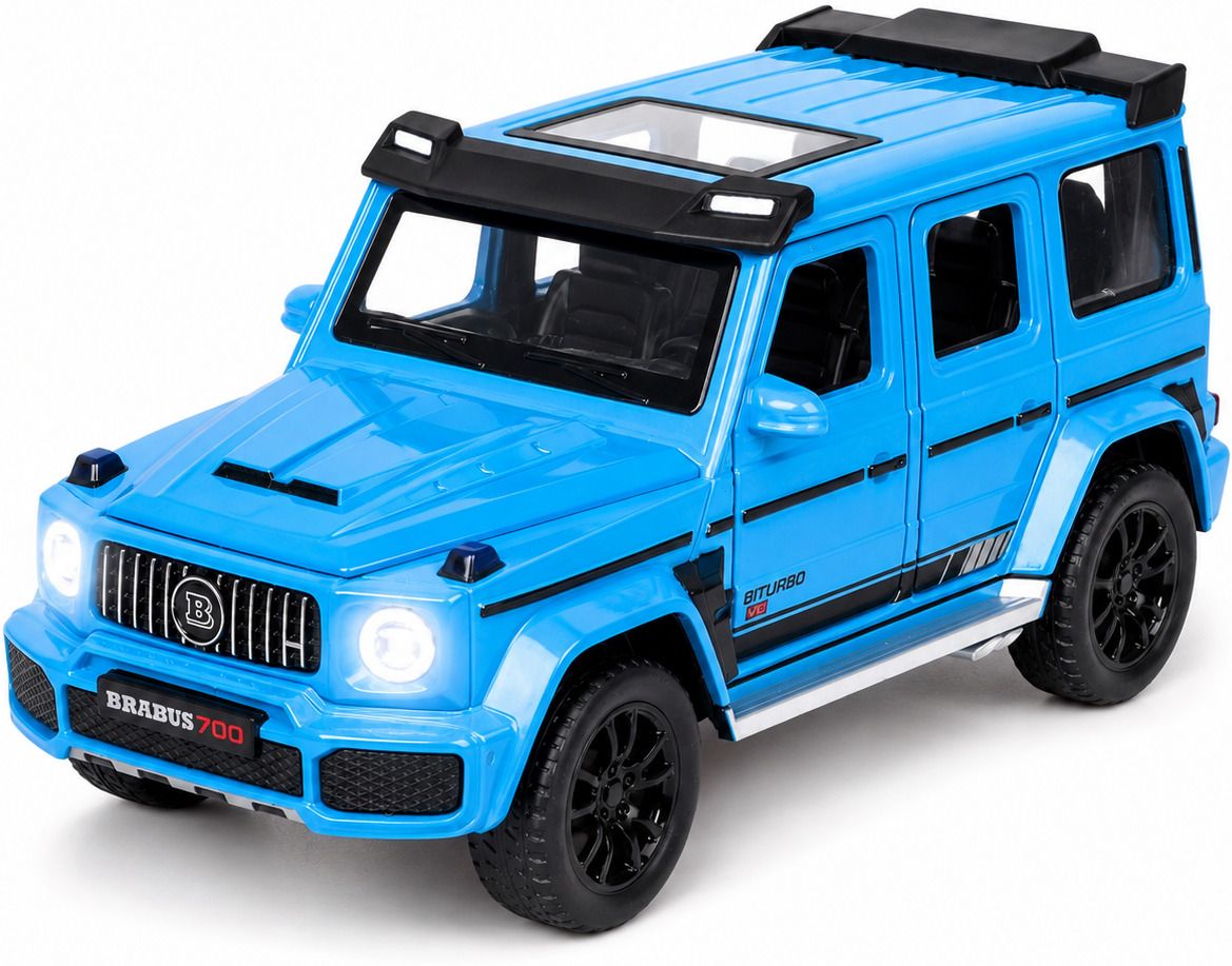 toybot 1:32 Die-Cast Mercedes Brabus Toy Car - Openable Door & Light, Sound-picture-6