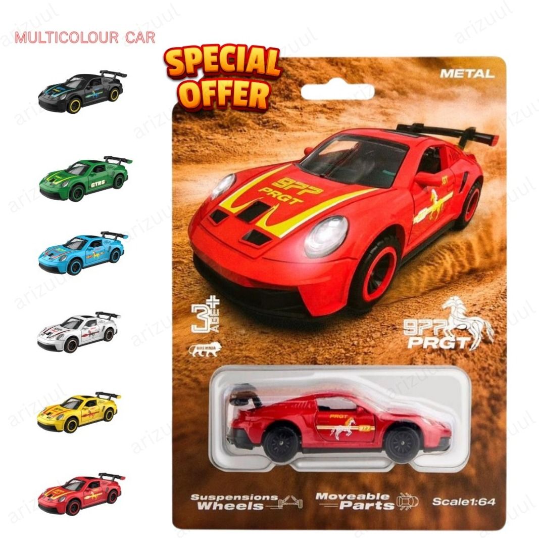 arizuul 1:64 Porsche Metal Model Car – High Precision Diecast Sports Toy-picture-39