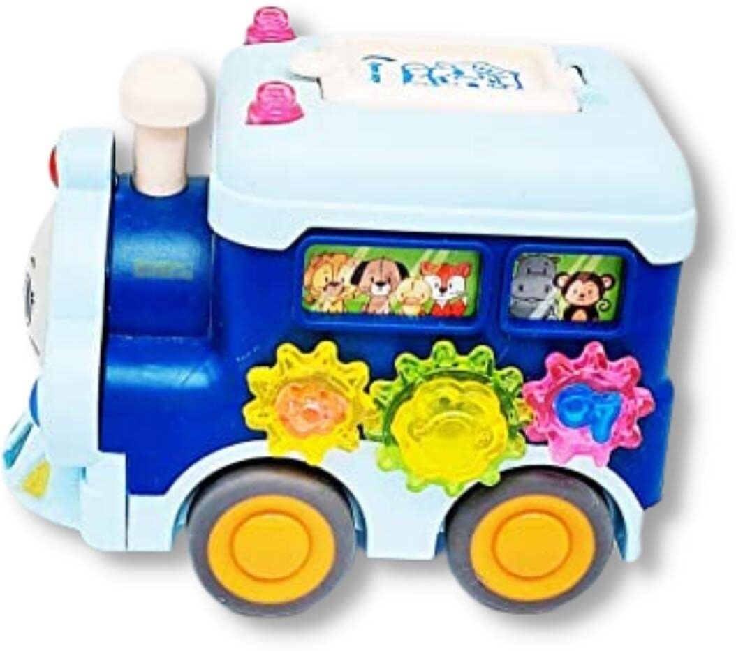 Cartoon Train ; Train Engine Toy for Toodlers ; Friction Power Toy-image-23