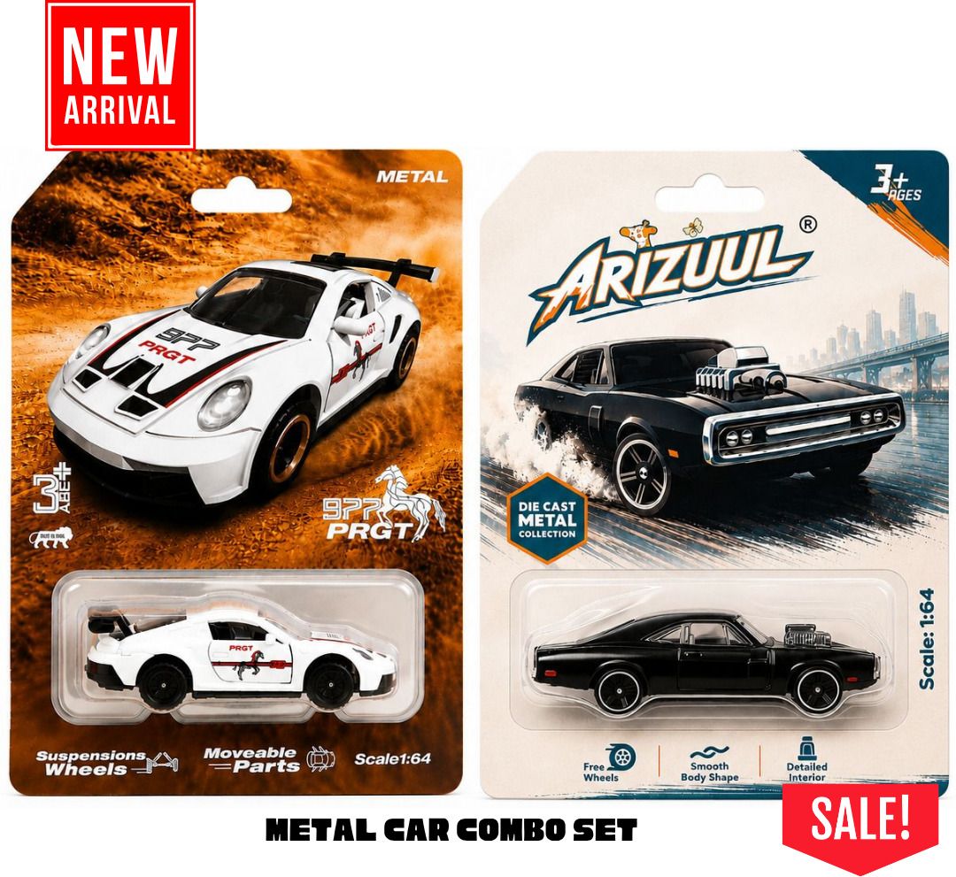 arizuul 1:64 Porsche GT3 RS Premium Display Twin Pack-picture-0