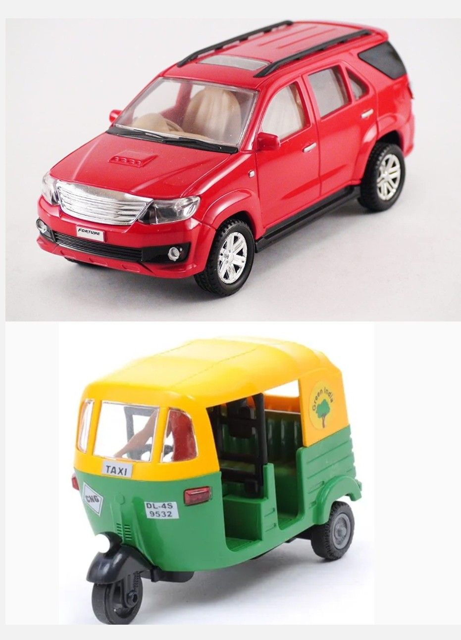 Pack Of ( Fortune & CNG Auto ) Toy for Kids-image-1