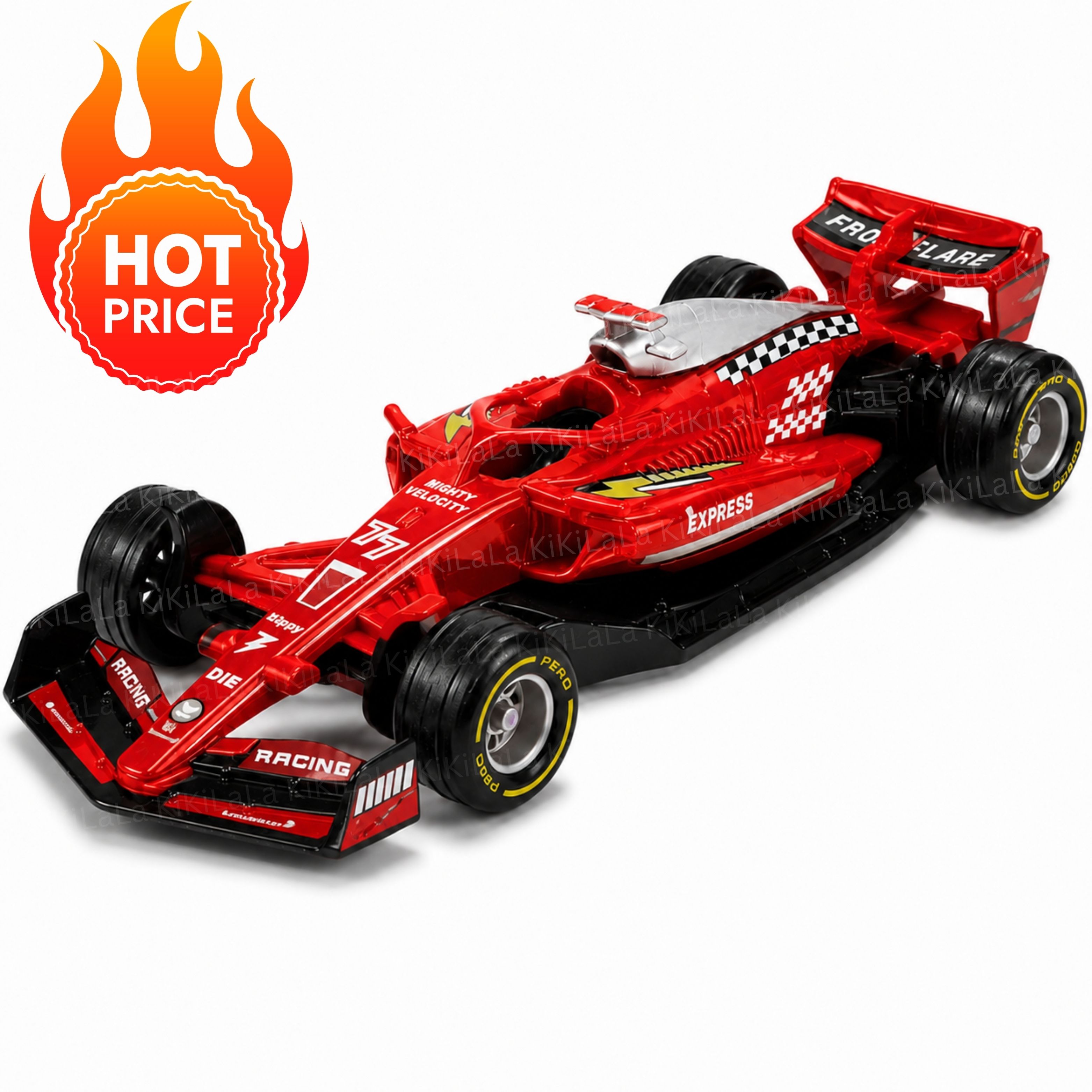 Premium F1 Racing Die-Cast Metal Car Toy Model for Kids & Collection Display-image-26