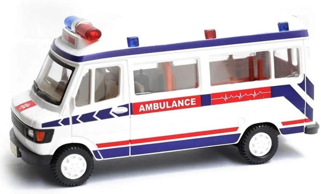 toyterra Ambulance Emergency Vehicle Toy with Openable Tailgate, 3Y+ 🚑-picture-35
