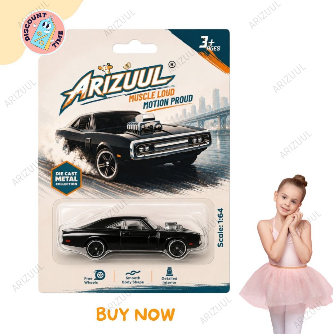 arizuul Compact Diecast Mini Car for Kids Everyday Play-picture-3