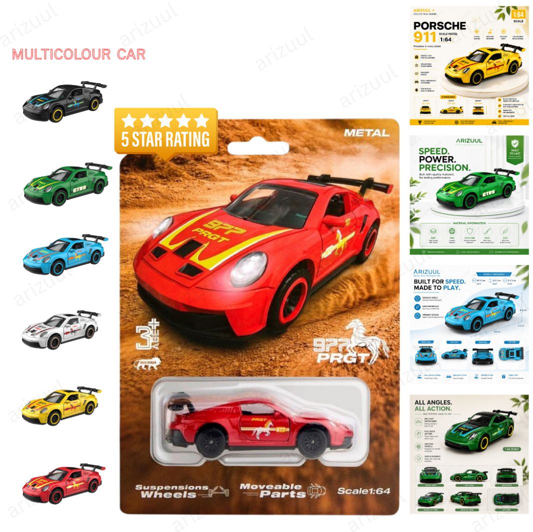 arizuul Porsche GT3 RS Racing Collection Model Car-picture-40