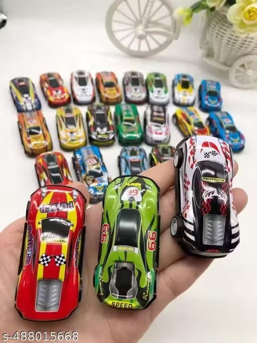 adhira toys Unbreakable Alloy Metal Pull Back Mini Die Cast Race Car Set For Kids-picture-44