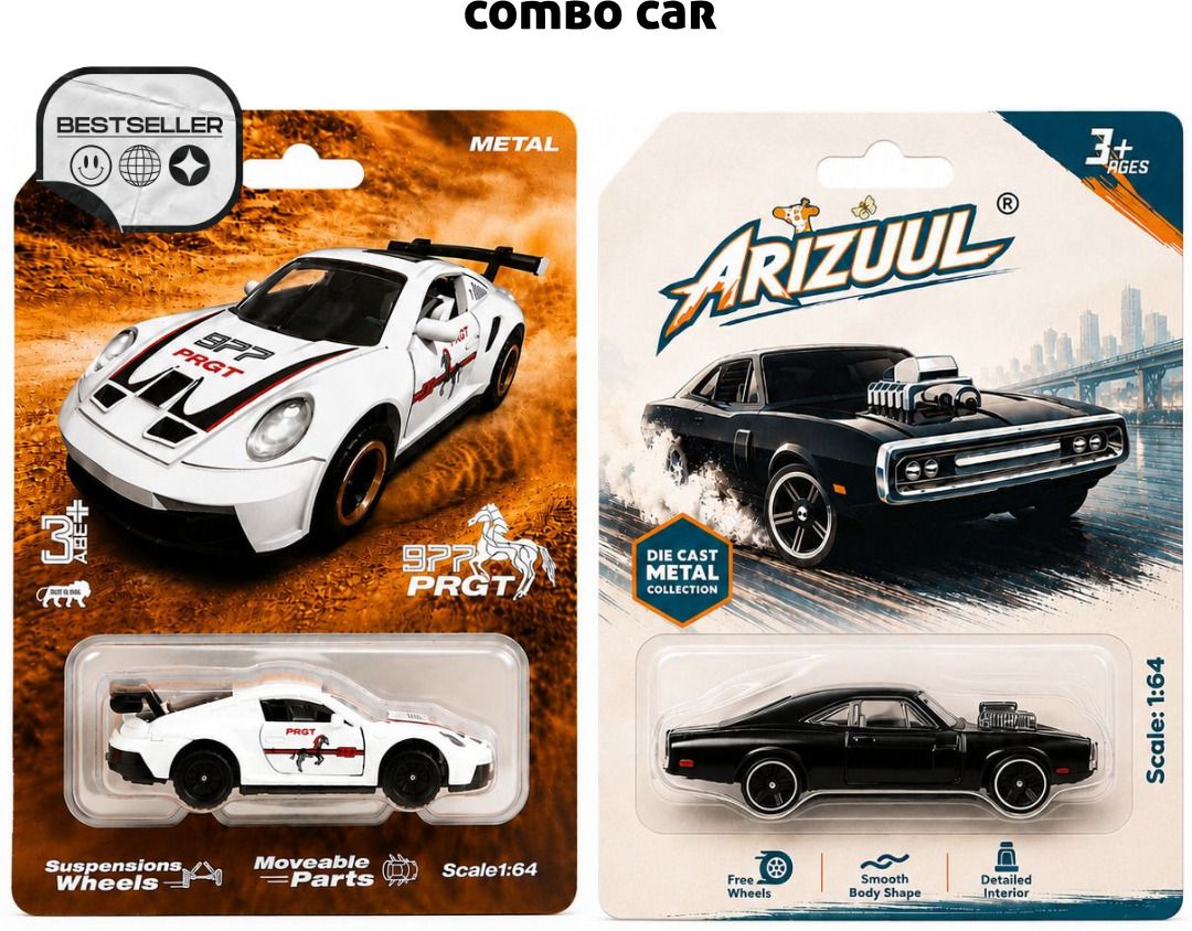 arizuul 1:64 Fast & Furious Porsche GT3 RS Velocity Duo-picture-30