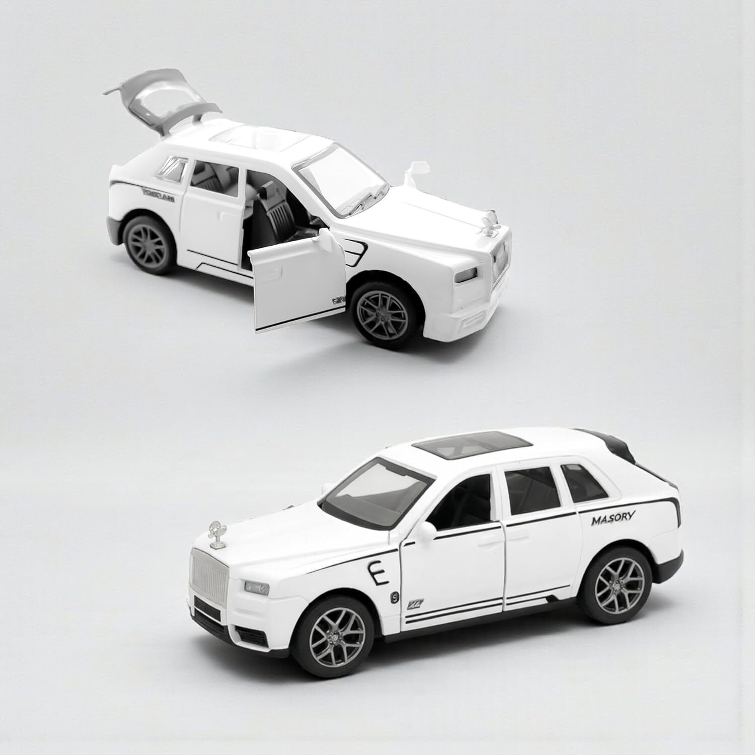 Pull-Back Action Openable Doors Lights and Music Rolls-Royce Car Toy-image-28