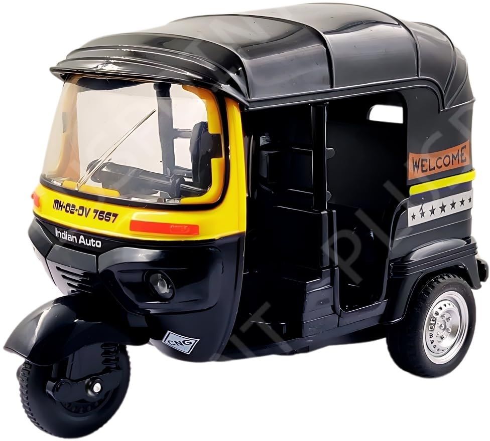 Cng Auto Rickshaw Toy For Kids Vehicle Model Toy