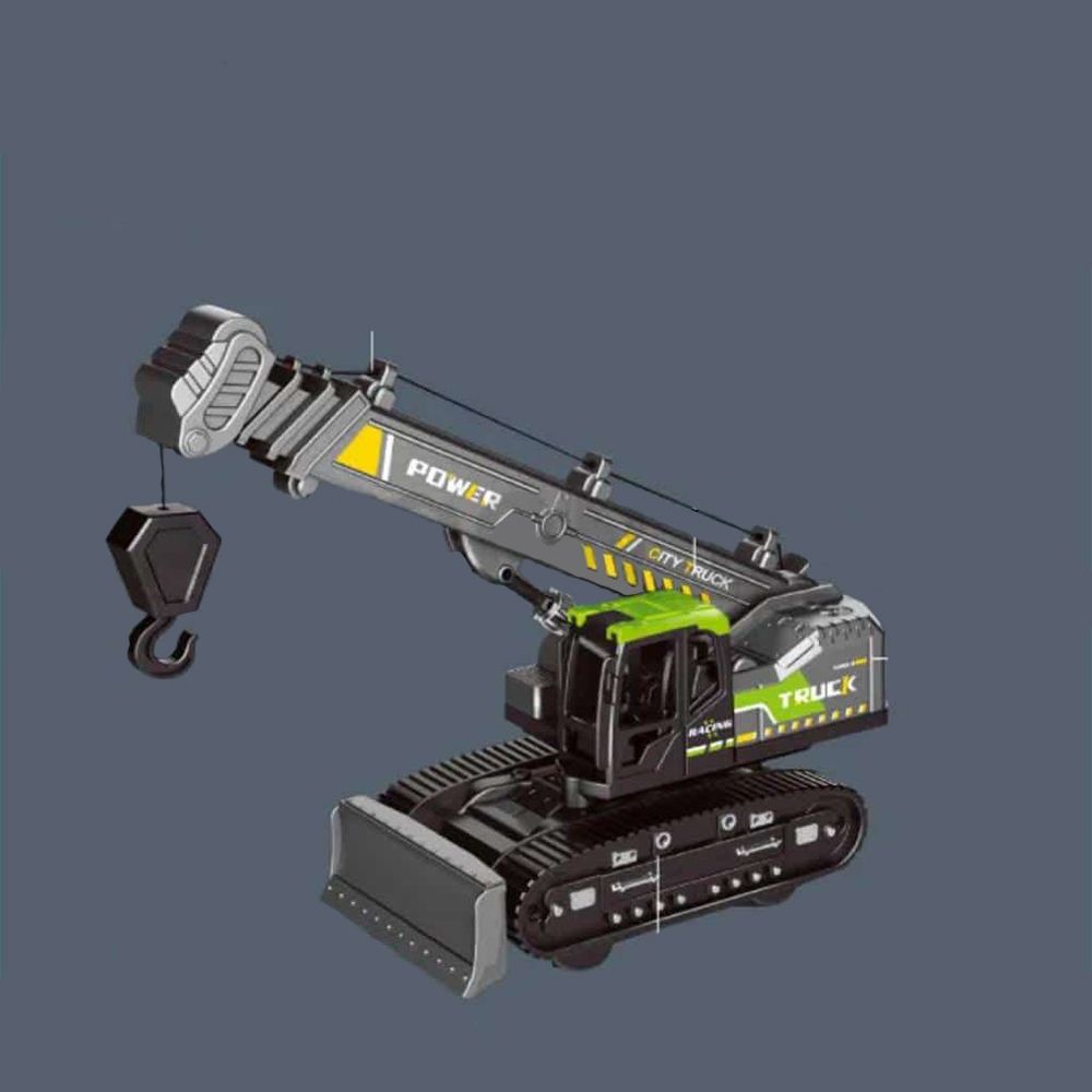 Friction Powered Excavator Bulldozer Construction Vehicle Toy for Kids-image-19