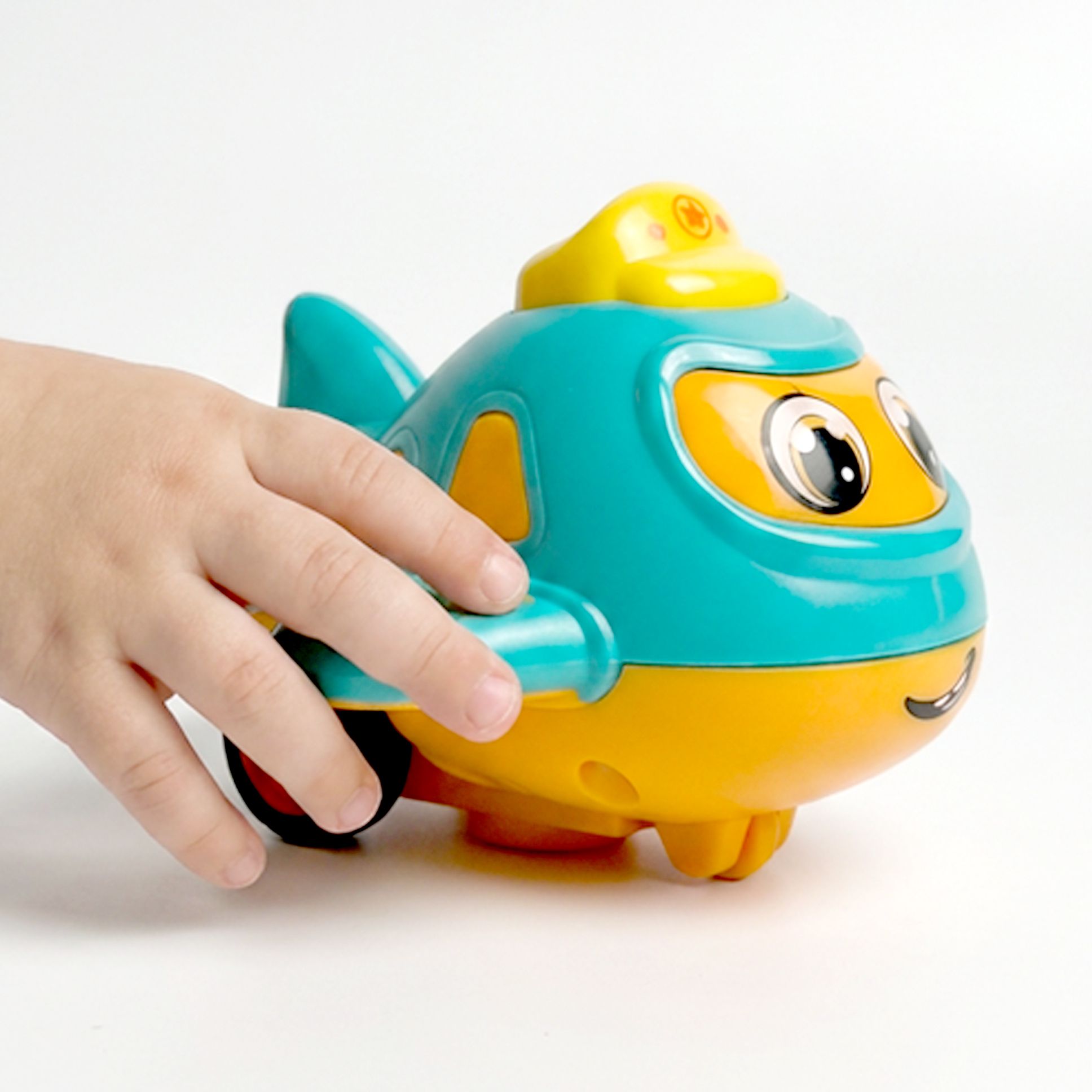 nvf kids pull along airplane toy plastic push and pull aircraft toy for toddlers-picture-11