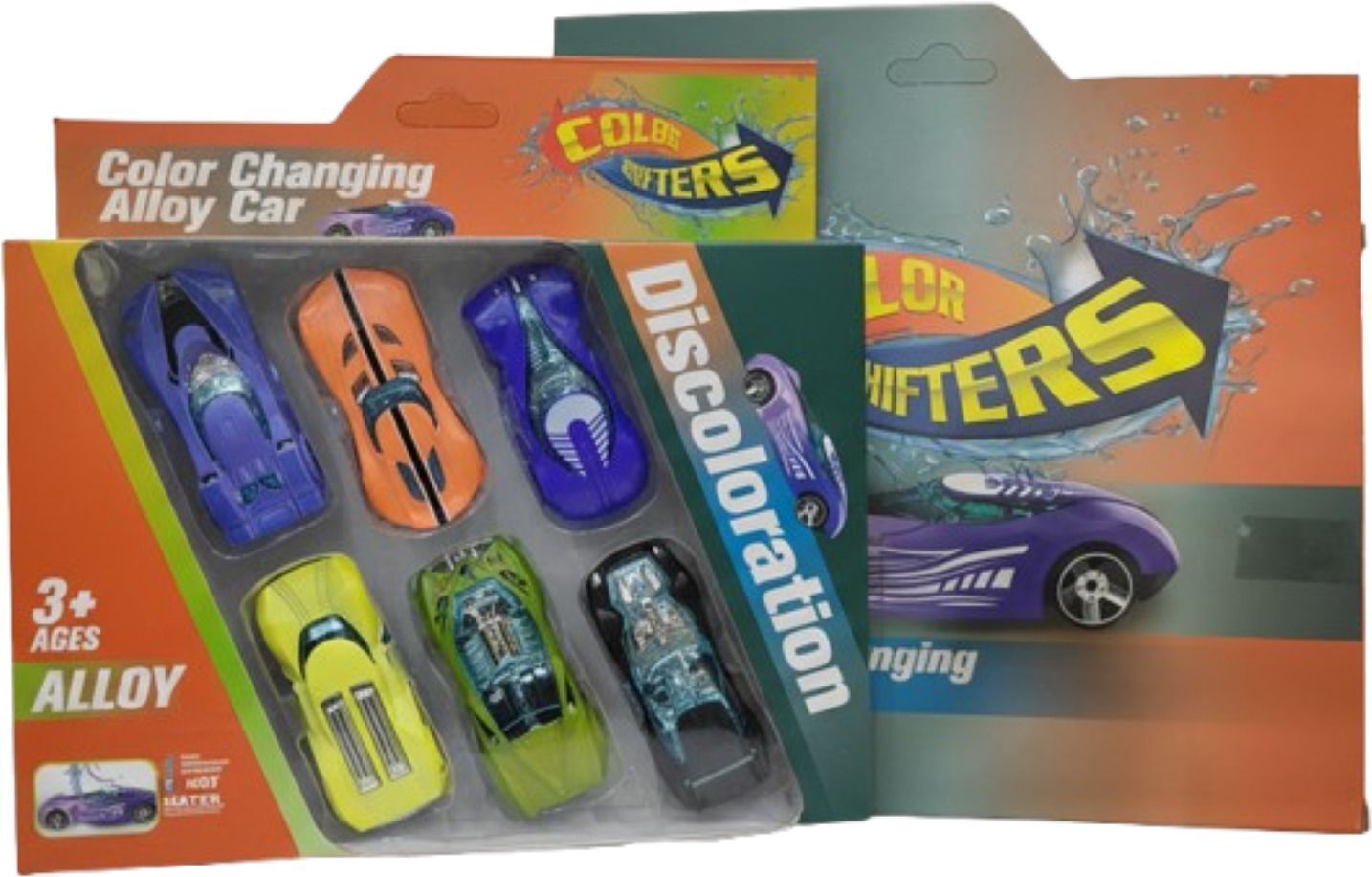 Alloy Metal Color Changing Scale Model Racing Cars Set-image-14