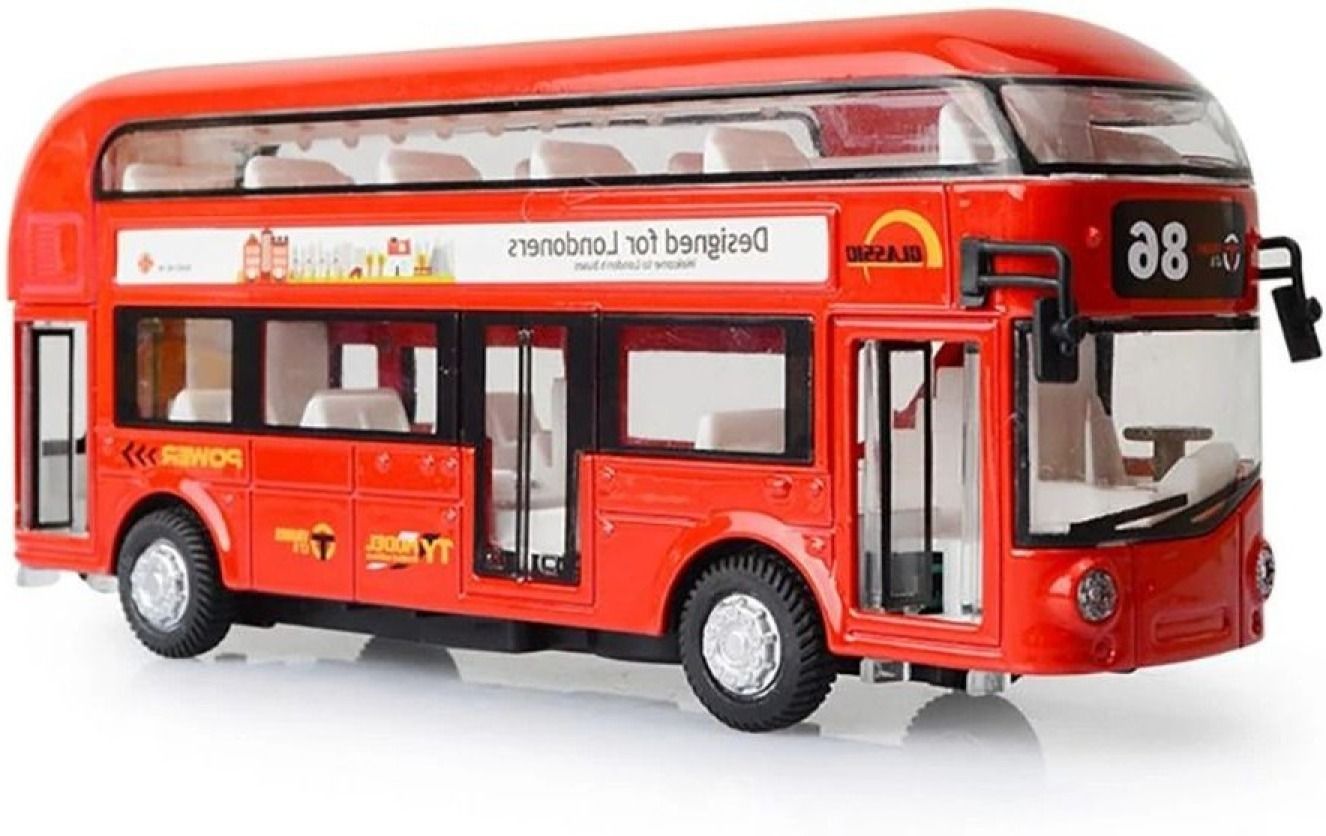 Double Decker London Bus with Metal Die-Cast-SV76-image-47