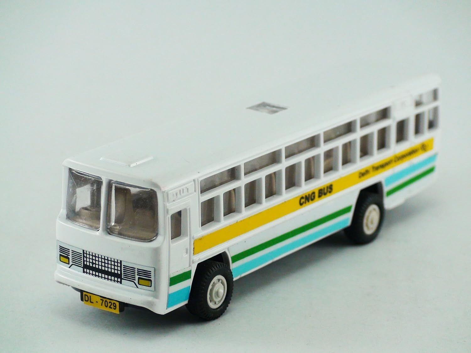 Pull Back City Bus Toy for Kids, Multicolour, Age 3Y+-image-5