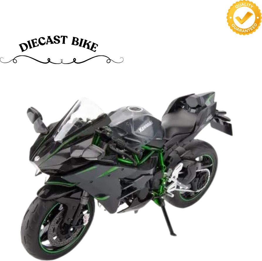 arizuul Kawasaki Ninja H2R Premium Die-Cast Motorcycle Model Toy for Kids-picture-23
