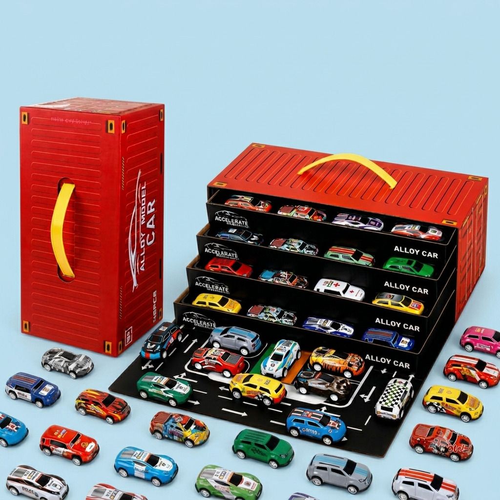 ninas 48pcs Mini Alloy Die-Cast Cars Set-picture-17