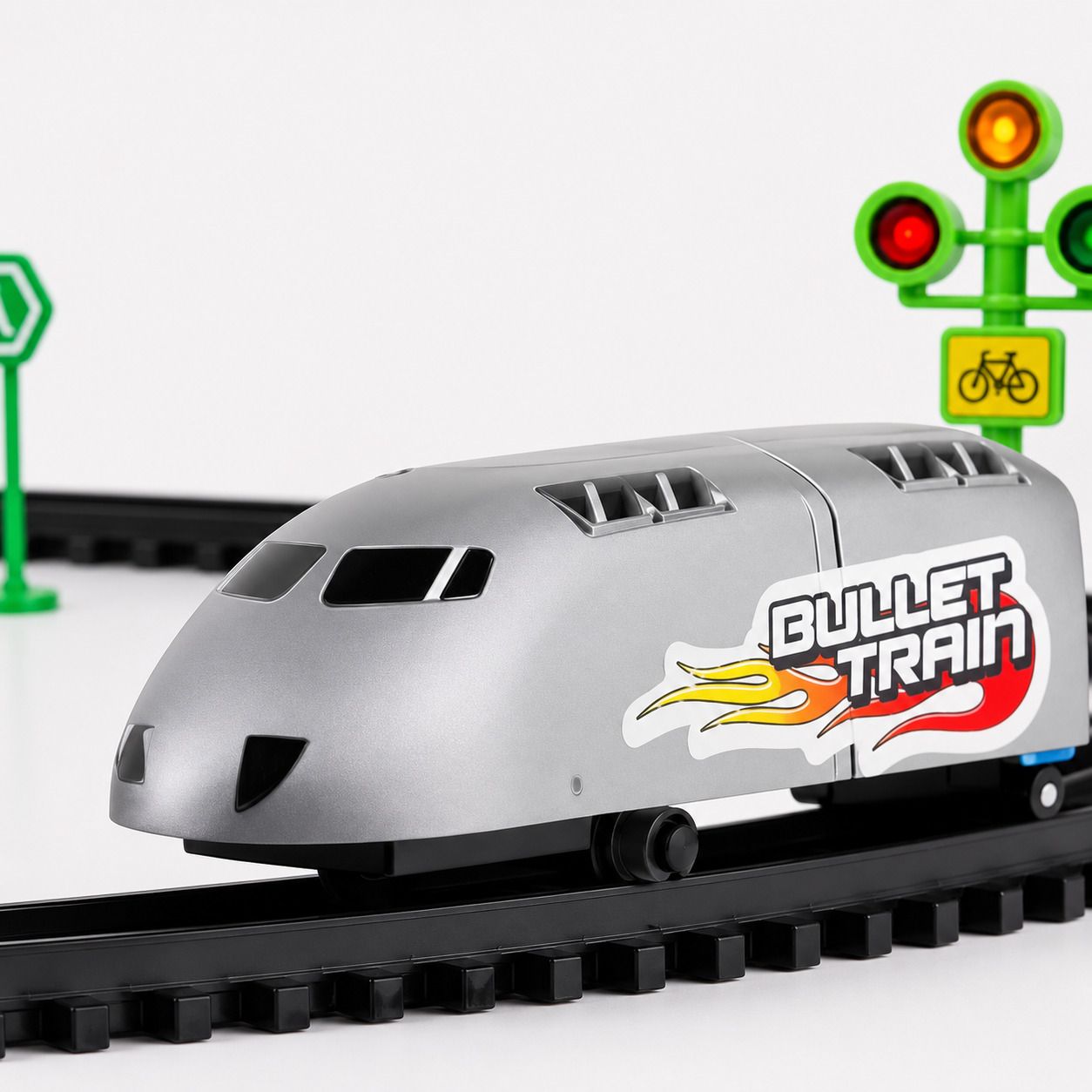 Toy Bullet Train (Pack of 1) Multi color-image-42