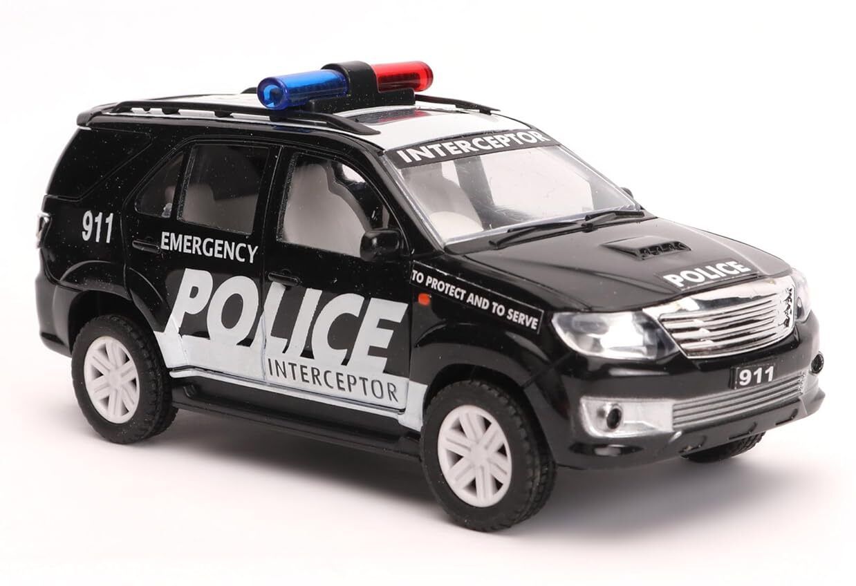 dac india promotions Police Interceptor Fortune Pull Back Car-picture-10