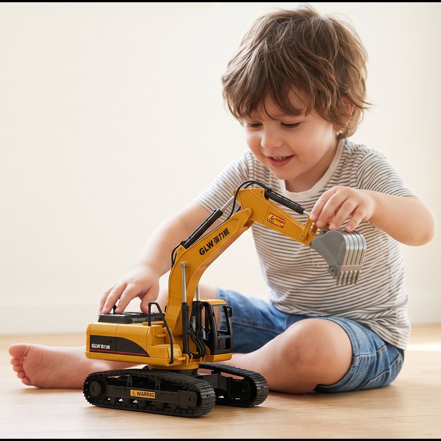 dezicon Crane Toy Excavator Construction Bulldozer Model Toy for 3 Years-picture-15