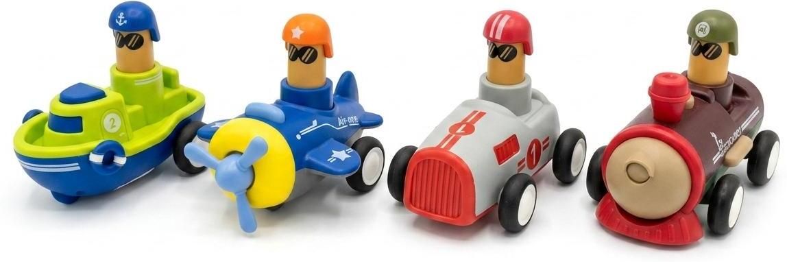 Press and Go Toys for Kids Car, Train, Airplane & Ship Toy Set Paw Patrol toys-image-32