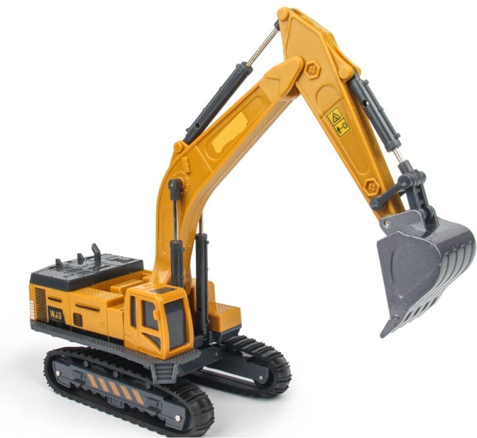 ukaxa Excavator Construction Bulldozer Long Crane Enginering Vehicle Model Unbreakable-picture-37