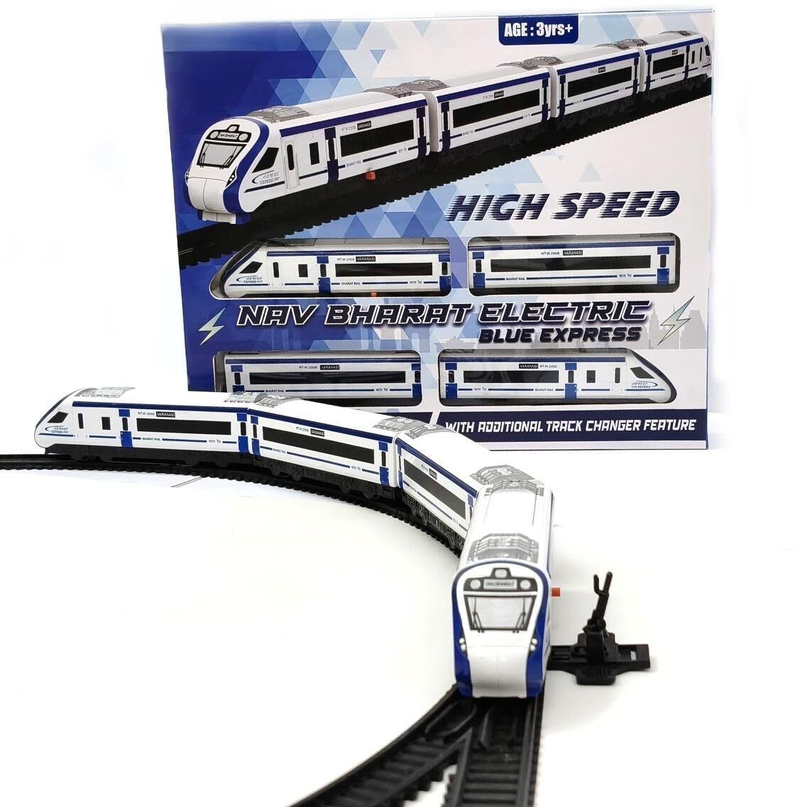 Toy Train Vande Bharat Bullet Train Set for Kids – Big Size Battery Operated Toy