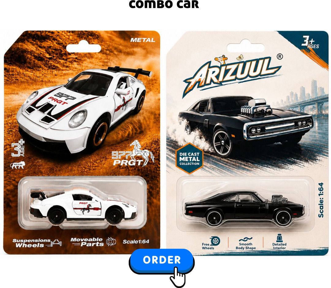arizuul 1:64 Fast & Furious Porsche GT3 RS Display Edition Twin Pack-picture-49