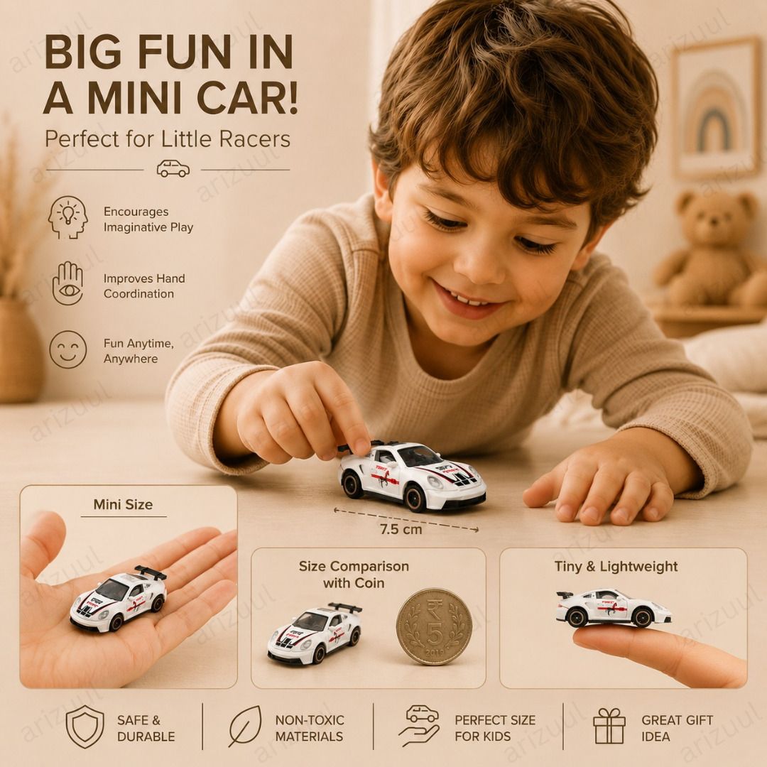 arizuul Porsche GT3 RS Exclusive Metal Body Miniature Vehicle-picture-14