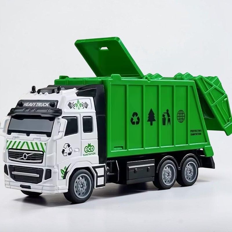 maa momai toys Municipal Recycling Truck Toy for Kids and Toddlers-picture-44