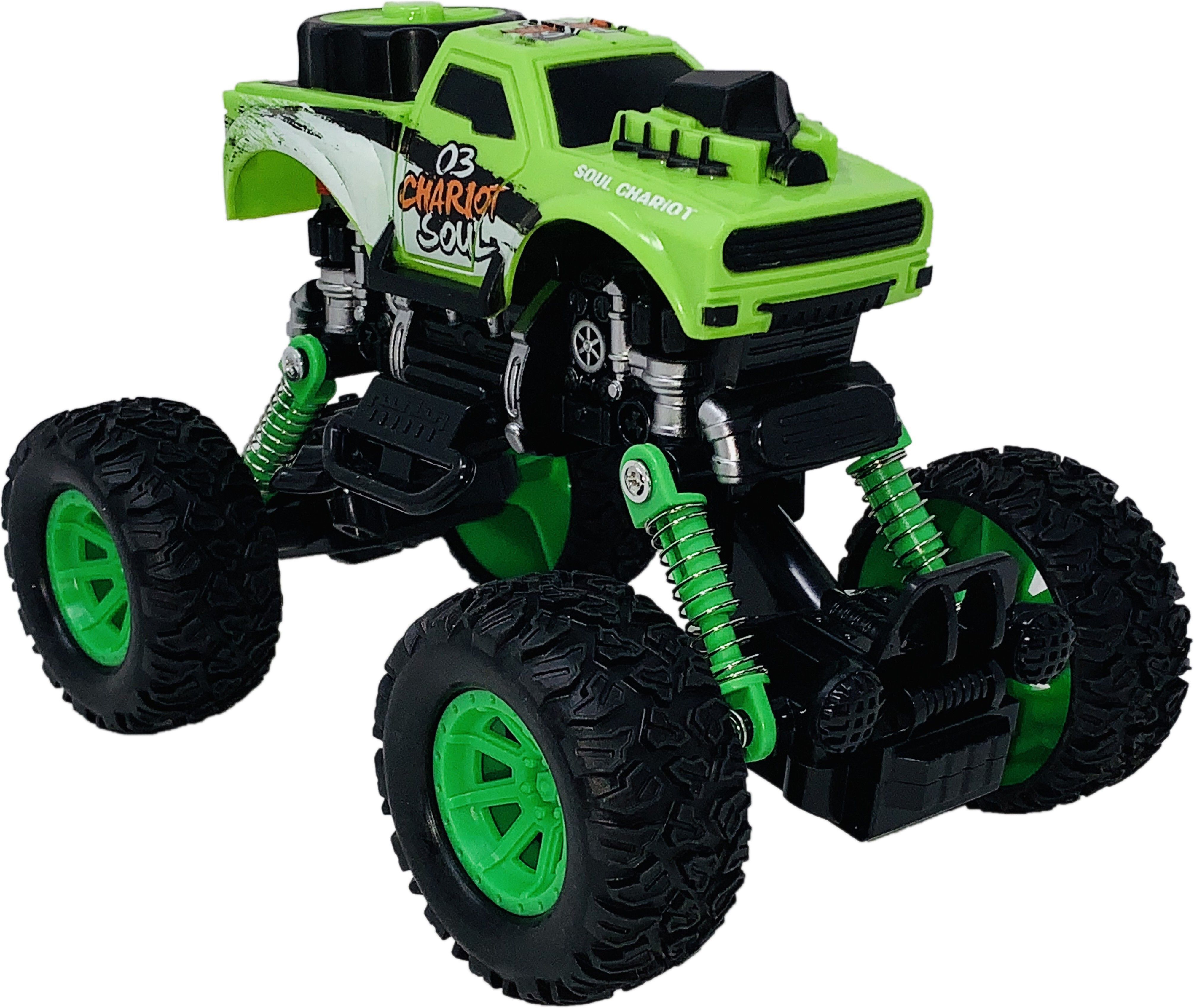 techzage Pull green&black - griffite off road friction toy br-picture-49