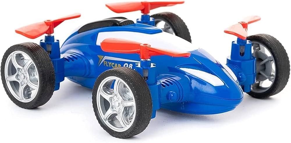 Vehicle Aircraft With Swing Function 2-in-1 Push-and-Go Swing Fan Drone Car Toy-image-23